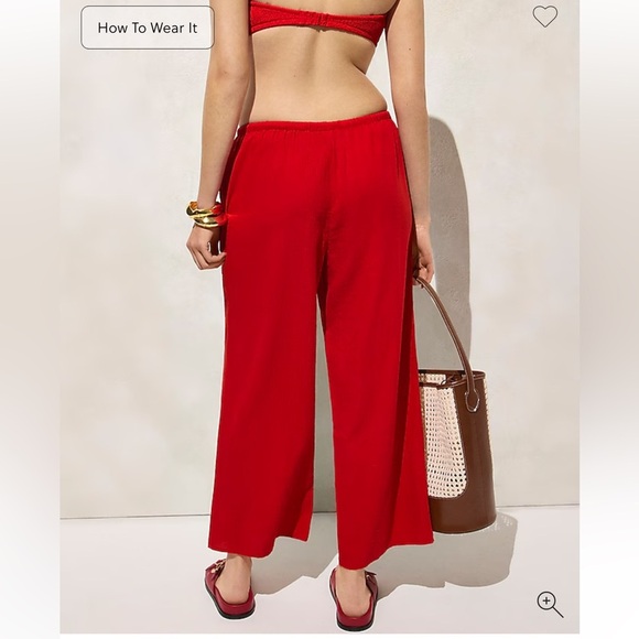NWT! J.Crew Airy gauze beach pant. Large $89 - Picture 3 of 7